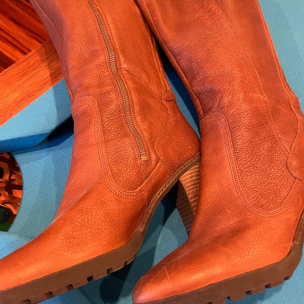 Leather Timberland Boots
